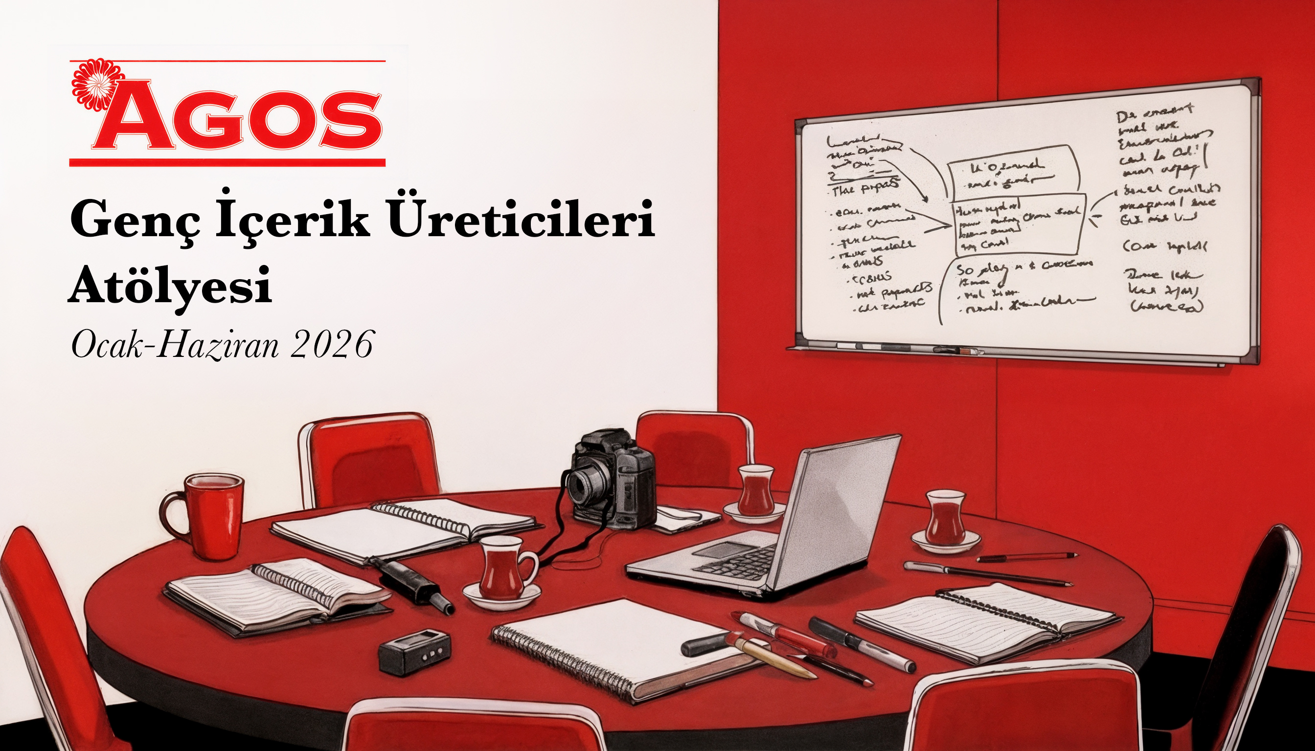 ‘AGOS Genç İçerik Üreticileri Atölyesi’ başvurulara açıldı